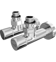 Комлект кутових кранів круглих, подовжених - Теплоцентр