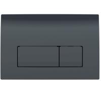 Змивна клавіша Geberit Delta50, для подвійного змиву, чорна (115.119.DW.1) - Теплоцентр