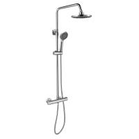 Душова система Rozzy Jenori Lux з термостатом, хром (RST100-5) - Теплоцентр