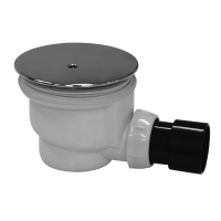 Сифон Eger 110 мм для дрібного піддона PUF 5 см (599-drain-110) - Теплоцентр