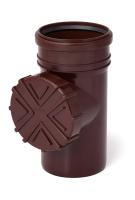 Ревізія ливнева Karmat U1CBRS з ситом, 110 мм, коричнева - Теплоцентр