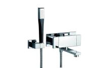 Змішувач для ванни Damixa G-Type двоважільний, з душовою лійкою, хром (721000000) - Теплоцентр