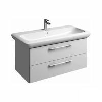 Тумба під умивальник Kolo Life! 100 см, з 2 ящиками, біла (89460000) - Теплоцентр