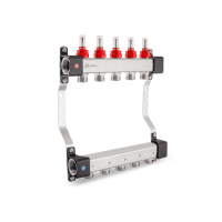 Розподілювач KAN InoxFlow UFN з витратомірами, 3 виходи (1316157056) - Теплоцентр