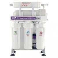 Система зворотного осмосу Raifil З00G з насосом, на станині, з краном, без манометра (RAIFIL-300G-10"Slim w/om) - Теплоцентр