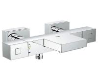 Змішувач з термостатом для ванни Grohe Grohtherm Cube, з виливом, хром (34497000) - Теплоцентр