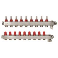 Колектор Danfoss SSM-F на 9 контурів з водоміром (088U0759) - Теплоцентр