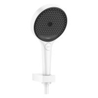 Душовий набір Hansgrohe Rainfinity 130 мм, 3 режими, тримач, шланг 125 см, білий матовий (26852700) - Теплоцентр