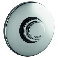 Натискний змив для пісуара Pressmatic вбудованого монтажу, хром - Теплоцентр