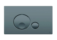Кнопка зливу OLI Globe Soft Touch, сіра (152953) - Теплоцентр