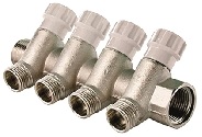 Колектор FADO вентильний 3/4"×1/2" 5 виходів (KVR05) - Теплоцентр