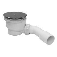 Сифон Eger 90 мм з косим випуском (599-drain E) - Теплоцентр