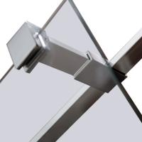 Тримач скла для душової стінки Volle (Е) з кріпленням, 30 см (18-05E-30) - Теплоцентр