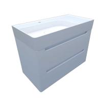 Тумба EDGE-2, дві шухляди, з умивальником Optimus 950 - Теплоцентр