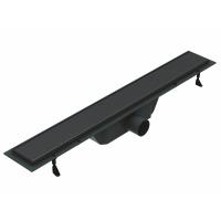 Лінійний трап 700мм, система сухий затвор, з решіткою суцільною, de la noche - Теплоцентр