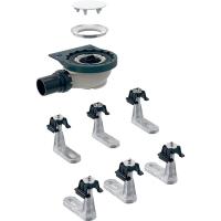 Сифон для душових піддонів Geberit з 6 ніжками, висота гідрозатвора 50 мм, d=50мм (154.013.00.1) - Теплоцентр