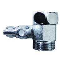 Адаптер + кульовий вентиль 3/8" Raifil (AD-4BC-3W/BV-3BC-CH) - Теплоцентр