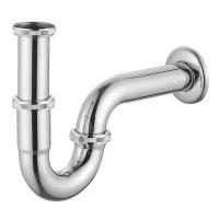 Сифон для умивальника Volle, трубний, 1 1/4", хром (9000.094301) - Теплоцентр