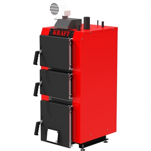 Твердопаливний котел Kraft S 10 кВт (механіка) - Теплоцентр