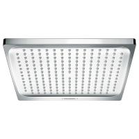 Верхній душ Hansgrohe Crometta E 240, 1 режим, квадратний, хром (26726000) - Теплоцентр