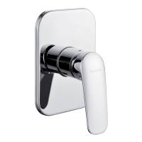 Змішувач для душу Imprese Praha New одноважільний, прихований монтаж, хром (VR-15030(Z)) - Теплоцентр