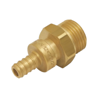 З"єднувач  Push  РЗ латунний 32 х 4,4 -1"  (КАН)  9019.030  5/50 - Теплоцентр