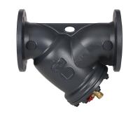 Фільтр сітчастий Danfoss FVF DN25 PN16 з дренажним кульовим краном, фланець (065B7728) - Теплоцентр