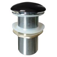 Донний клапан "Click Clack", чорний латунь 1\4 - Теплоцентр