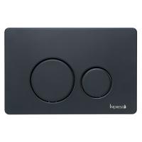 Клавіша змиву Imprese i7111, чорний / матовий (i7111SB) - Теплоцентр