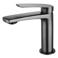 Змішувач для умивальника Volle Cante pistola gris одноважільний, графіт (1512.011105) - Теплоцентр