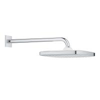 Верхній душ Grohe Tempesta 250 Cube з кронштейном 380 мм з EcoJoy, хром (26687000) - Теплоцентр