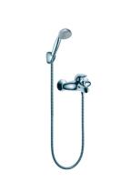Змішувач для ванни Hansgrohe Talis E з ручним душем, одноважільний, хром (33402000) - Теплоцентр