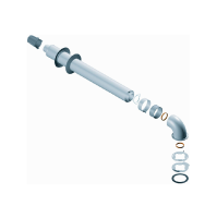 Коаксіальний димохід Hi-Therm Optimus 60/100 мм (AKKBASETYTAA) - Теплоцентр