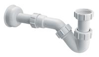 Сифон для біде McAlpine 1 1/4"x32 мм, без зливу (HC23) - Теплоцентр