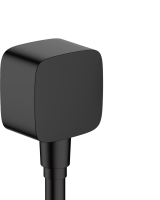 Шлангове з'єднання Hansgrohe Fixfit чорне матове (26457670) - Теплоцентр