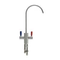 Кран Raifil модерн подвійний із кольоровими ручками I-A019 - Теплоцентр
