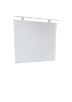 Дзеркало Radaway Elegant 60x80, з LED-підсвіткою, рама біла (D2103-6080) - Теплоцентр