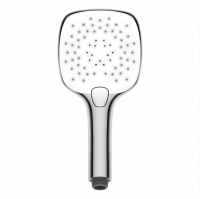 Душова лійка Imprese 107 мм, 3 режими, білий/хром (W107SQT3) - Теплоцентр