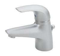 Змішувач для умивальника Oras Vienda одноважільний, з донним клапаном, хром (1704) - Теплоцентр