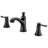 Змішувач для умивальника Imprese Podzima Zrala двоважільний, врізний, тосканська бронза (ZMK02170802) - Теплоцентр