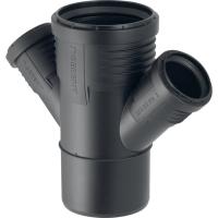 Хрестовина Geberit Silent-PP 45°, DN 90/50/50 - Теплоцентр