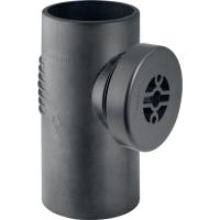 Ревізія Geberit Silent-db20 90° з круглим вікном технічного обслуговування, DN 100 - Теплоцентр