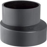 Перехід Geberit PE ексцентричний, короткий, DN 100/56 - Теплоцентр