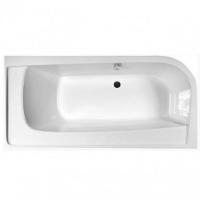 Ванна акрилова Ravak Praktik 185х90 см, асиметрична, ліва, без ніжок (C181000000) - Теплоцентр