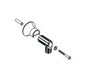 Кріпильний елемент для душової штанги Hansgrohe Unica C (95171000) - Теплоцентр