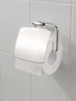 Тримач для туалетного паперу Tiger Vigo з кришкою, сатин (3391) - Теплоцентр
