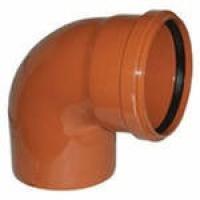 Коліно 200/67 зовнішне ПВХ Valrom - Теплоцентр
