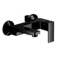 Змішувач для ванни Imprese Karlov одноважільний, чорний матовий (f03207610AA) - Теплоцентр