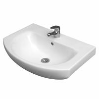 Умивальник Kolo Runa вбудований, заокруглений, 70 см, білий (L81970000) - Теплоцентр