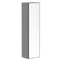 Пенал Villeroy & Boch Verity Line 150x40x35 см, підвісний, із дзеркалом, сірий (B035LDG) - Теплоцентр